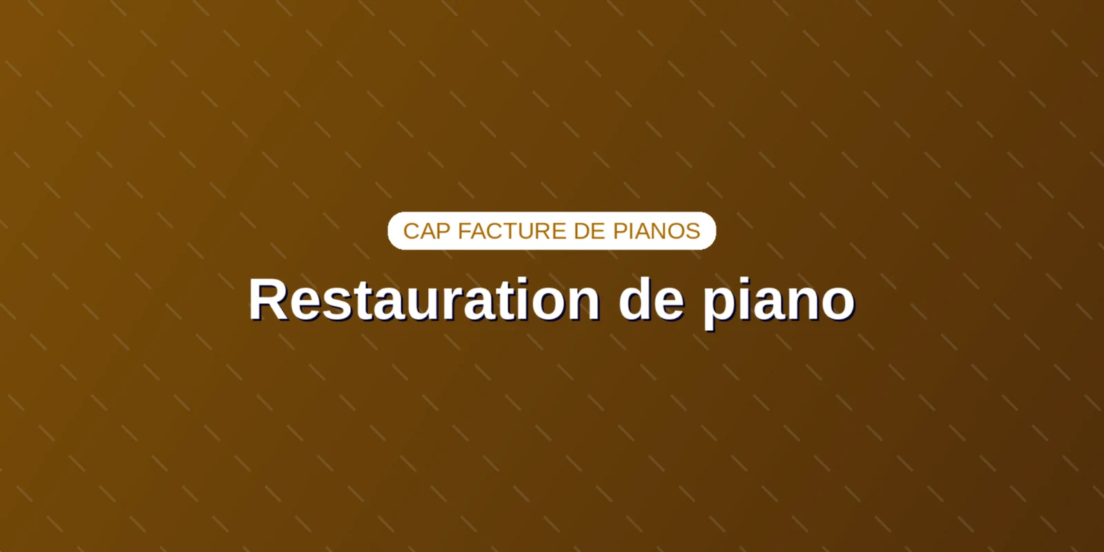 Restauration de piano : table d'harmonie et cordage